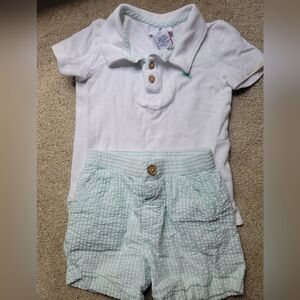 Toddler boys 3t short set